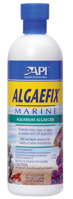 API AlgaeFix Marine Aquarium Algaecide 16 fl. oz