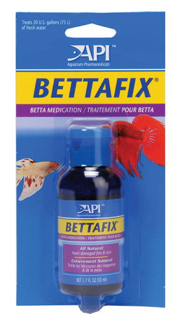 API BETTAFIX carded Medication 1.7 fl. oz - Aquarium