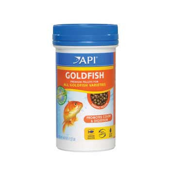 API Goldfish Pellet 4.0 Oz {L + b}172336 - Aquarium