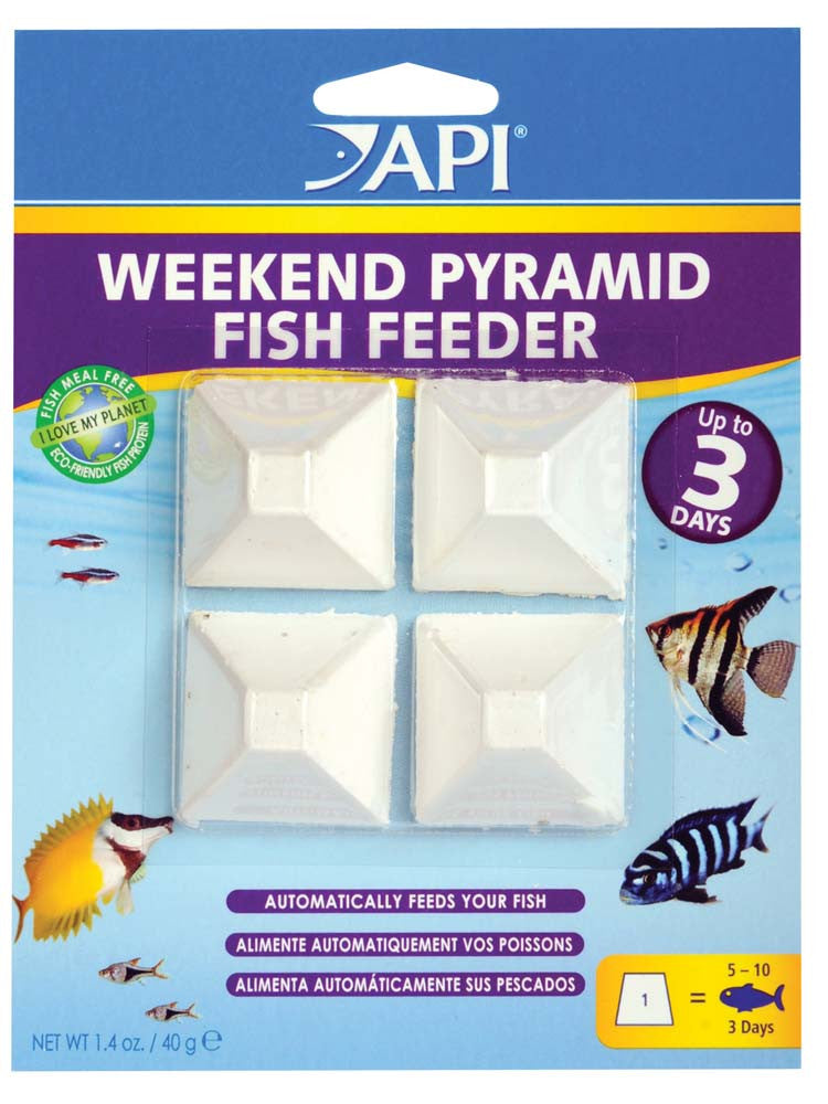 API Pyramid Fish Feeder 3 Days 1.4 oz