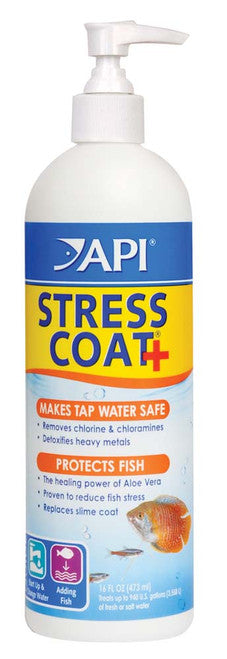 API Stress Coat Remedy With Pump 16 fl. oz - Aquarium