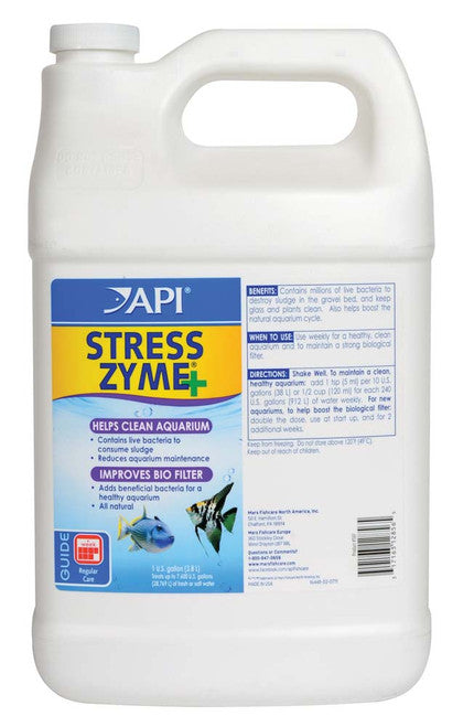API Stress Zyme Supplement 1 gal - Aquarium