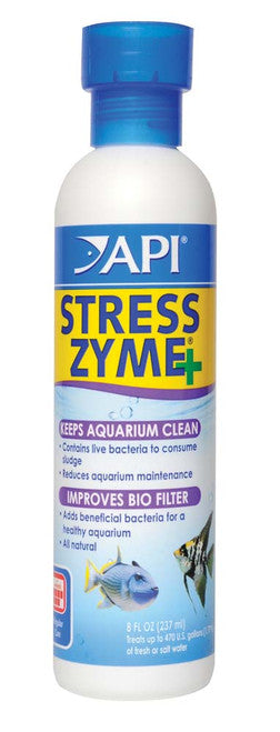 API Stress Zyme Supplement 8 fl. oz - Aquarium