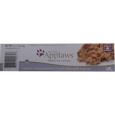 Applaws Cat Chicken & Tuna Peel Top Dish 18 2.12oz {L + x} C=18