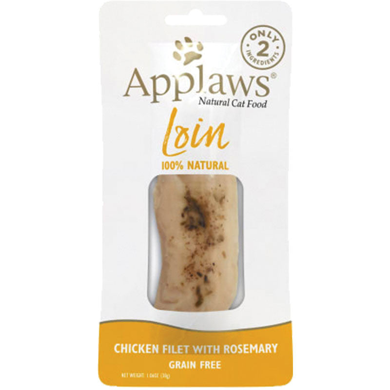 Applaws Cat Loin Chicken & Rosemary 1.06oz 886817006196