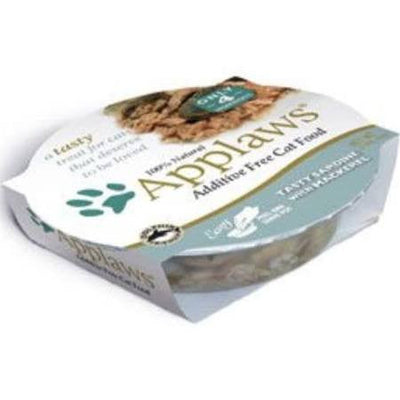 Applaws Cat Sardine & Mackerel Peel Top Dish 18 2.12oz {L+x} C=18{R} 886817000712