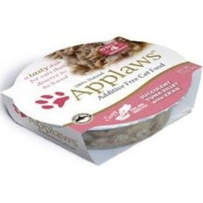 Applaws Cat Tuna & Crab Peel Top Dish 18 2.12oz {L+x} C=18 886817000705