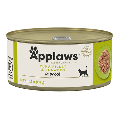 APPLAWS CAT TUNA & SEAWEED 5.5OZ 24 PACK