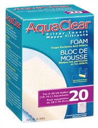 Aqua Clear 20 (mini) Foam Filter Insert A598{L+7} 015561105989