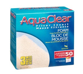 Aqua Clear 50 (200) Foam 3pk A1394{L+7} 015561113946