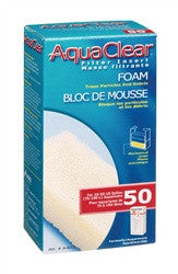 Aqua Clear 50 (200) Foam Filter Block A613{L+7} 015561106139