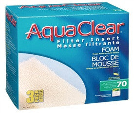 Aqua Clear 70 (300) Foam 3pk A1396{L + 7} - Aquarium
