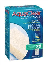 Aqua Clear 70 (300) Foam Filter Insert A618{L+7} 015561106184