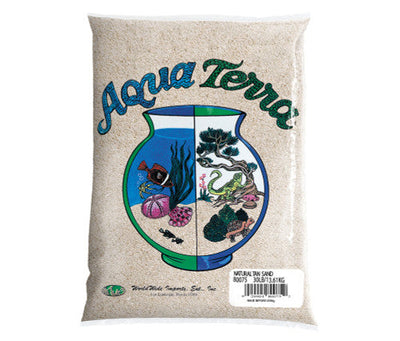 Aqua Terra Aquarium Sand Natural Tan 6/5 lb