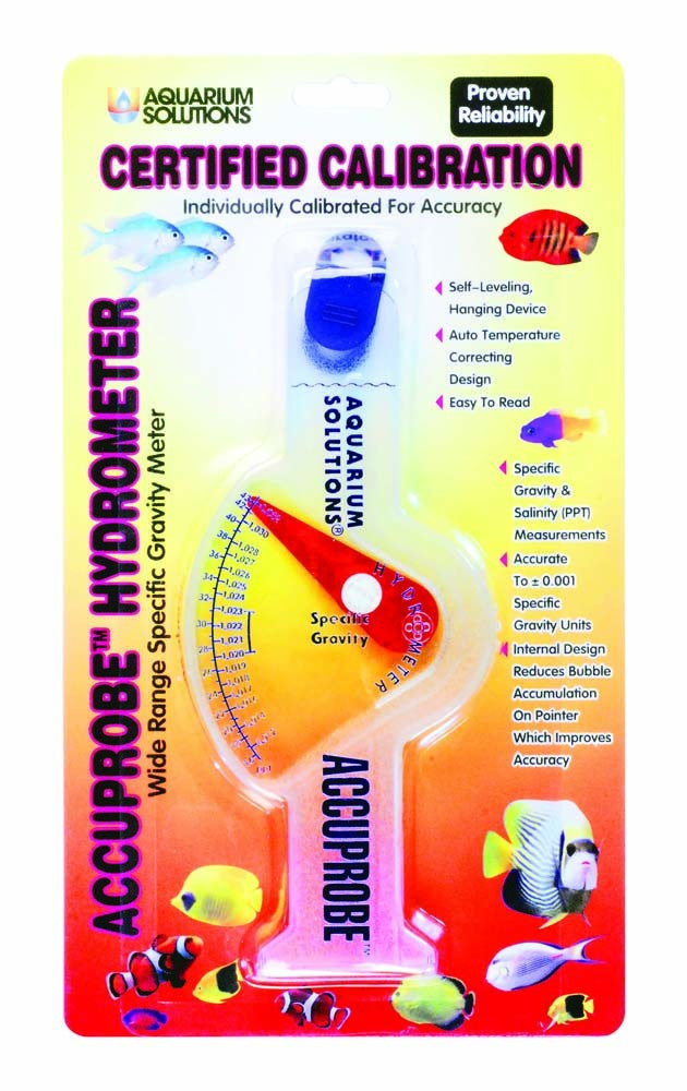 Aquarium Solutions AccuProbe Aquarium Hydrometer White
