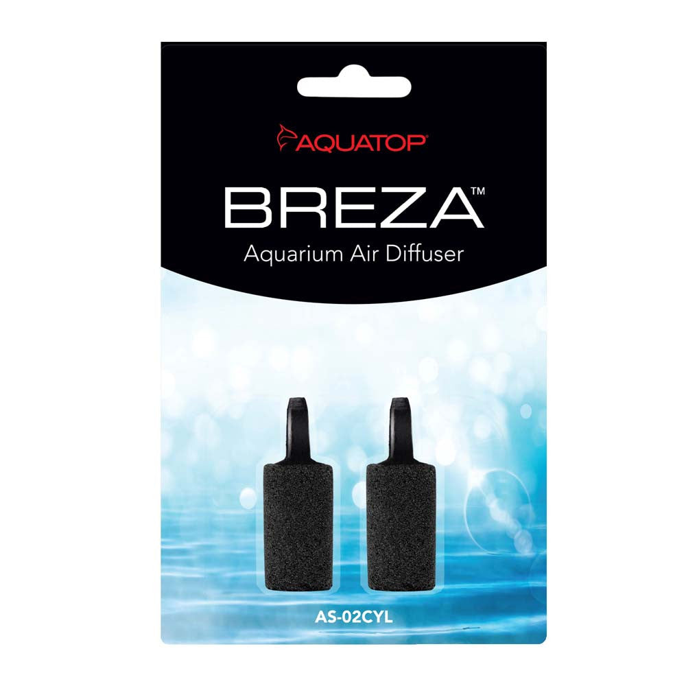 Aquatop BREZA Aquarium Diffuser Air Stone Black 1 in 2 Pack