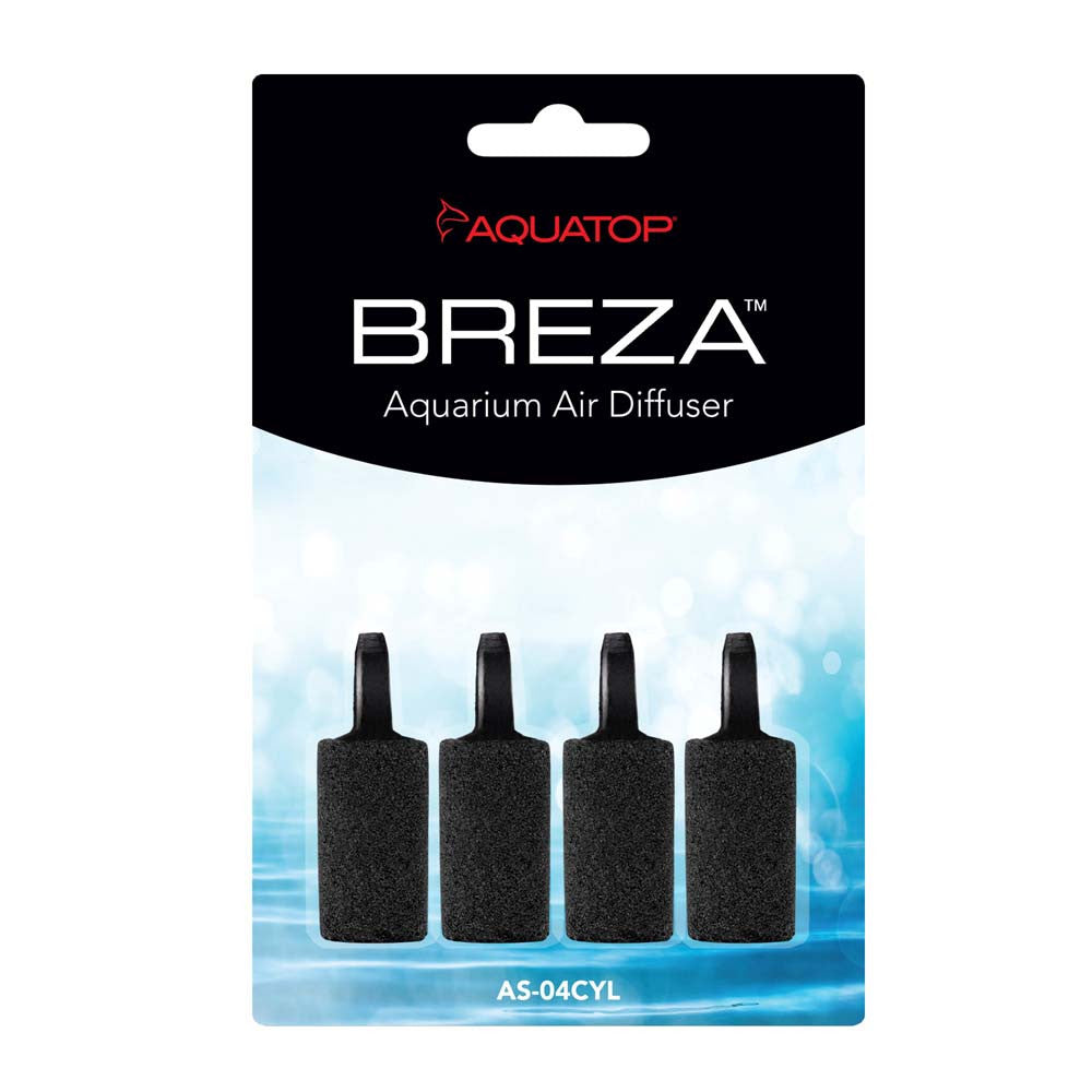 Aquatop BREZA Aquarium Diffuser Air Stone Black 1 in 4 Pack