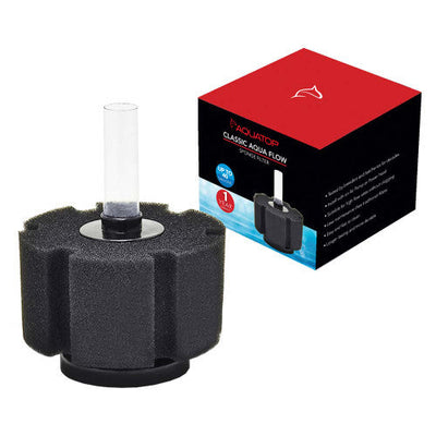 Aquatop Classic Aqua Flow CAF - 40 Internal Sponge Filter Black - Aquarium