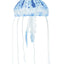 Aquatop Floating Jellyfish Aquarium Ornament Blue 4 in 1 Pack