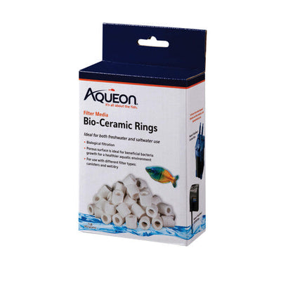 Aqueon Filter Media Bio - Ceramic Rings 1 LB - Aquarium