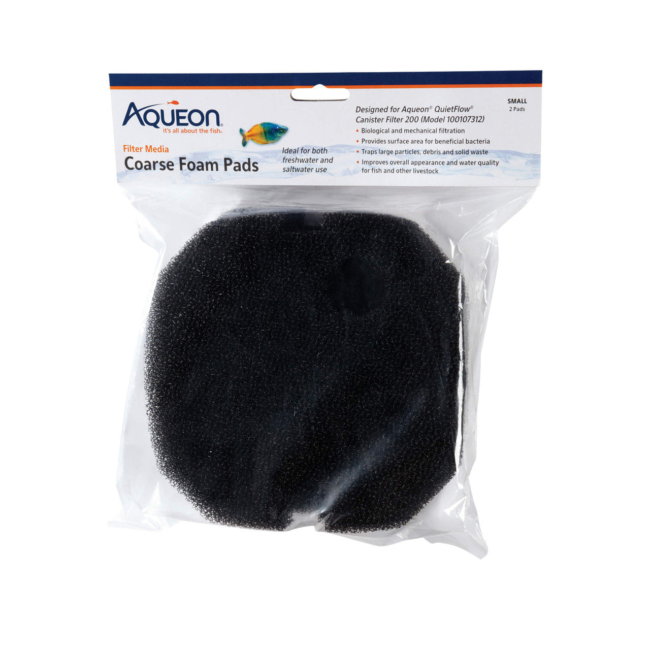 Aqueon Filter Media Foam Pad Small