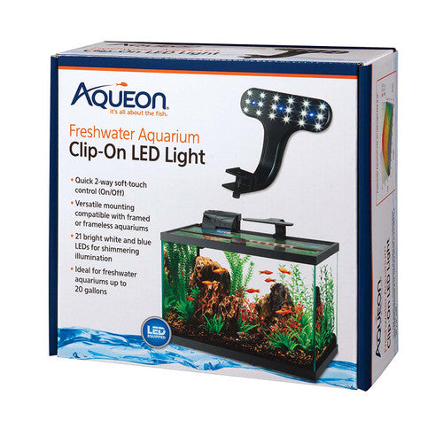 Aqueon Freshwater Aquarium Clip - On LED Light One Size