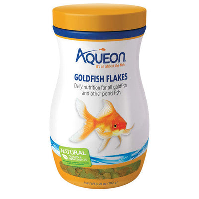 Aqueon Goldfish Flakes 3.59 Ounces - Aquarium