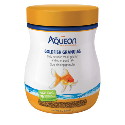 Aqueon Goldfish Granules 3 Ounces - Aquarium