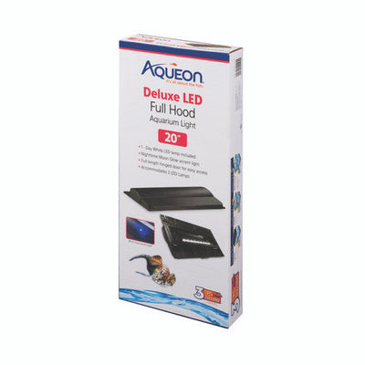 Aqueon LED Deluxe Full Aquarium Hoods 20 Inches