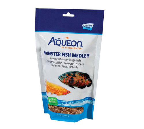 Aqueon Monster Fish Medley 3.5 Ounces - Aquarium