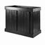 Aqueon Pine Aquarium Stands Black 36 x 18 Inches SD - 4