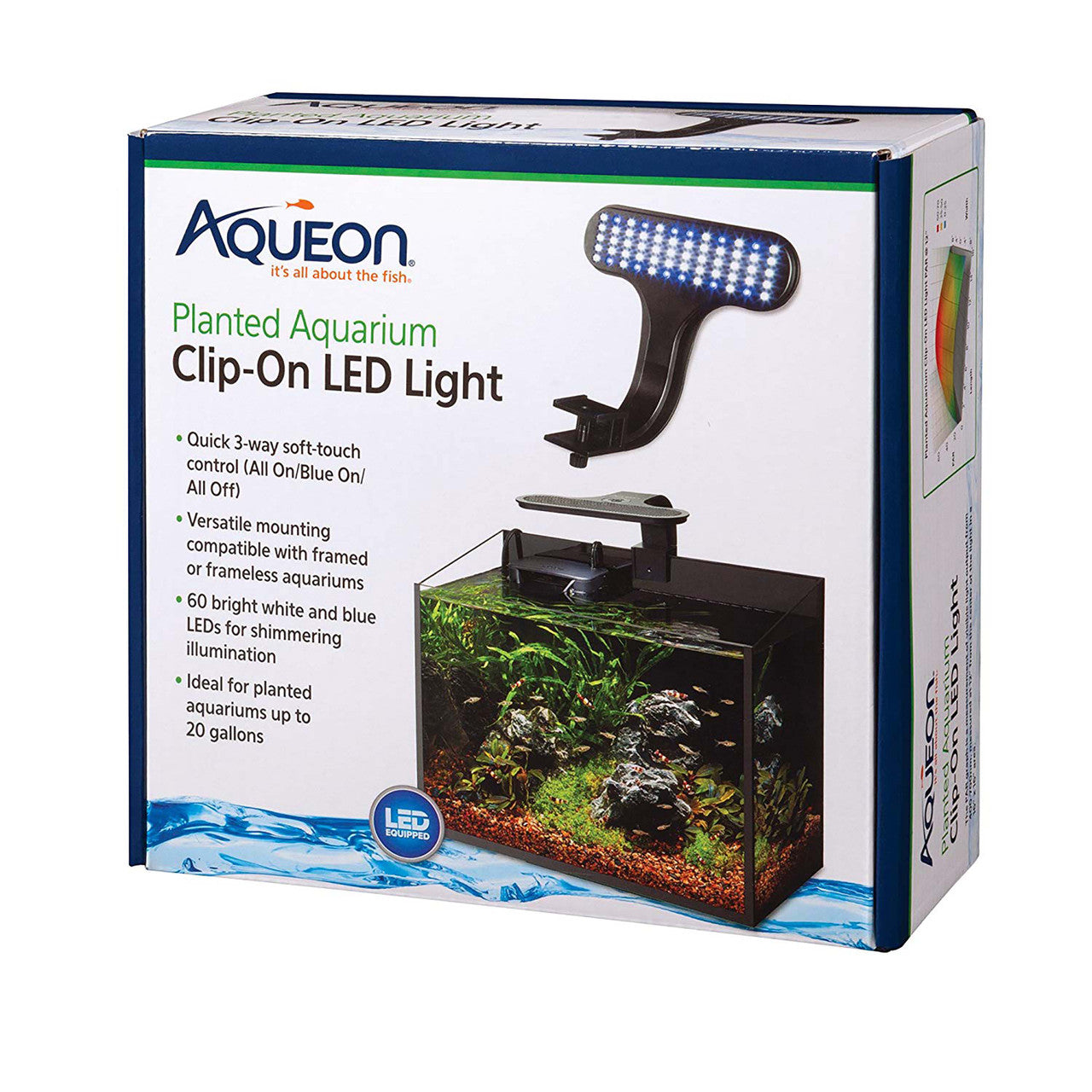 Aqueon Planted Aquarium Clip-On LED Light One Size