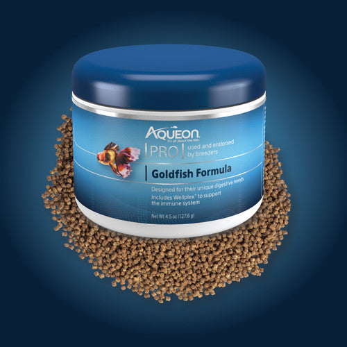 Aqueon Pro Foods Goldfish Formula 4.5 oz - Aquarium