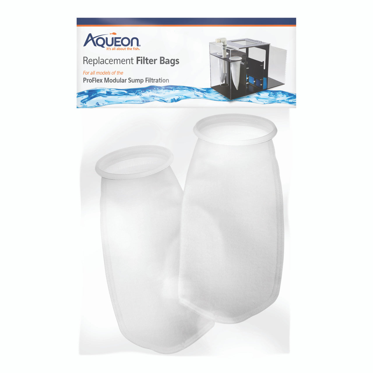 Aqueon ProFlex Modular Sump Filtration Replacement Filter Bags 2 Pack 2 Pack