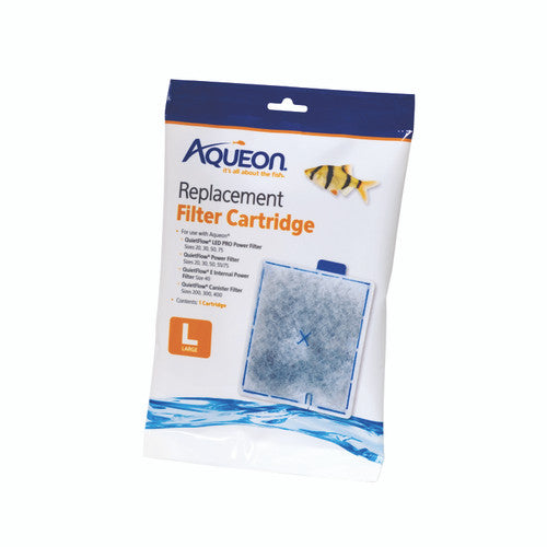 Aqueon Replacement Filter Cartridges Large - 1 pack Aquarium