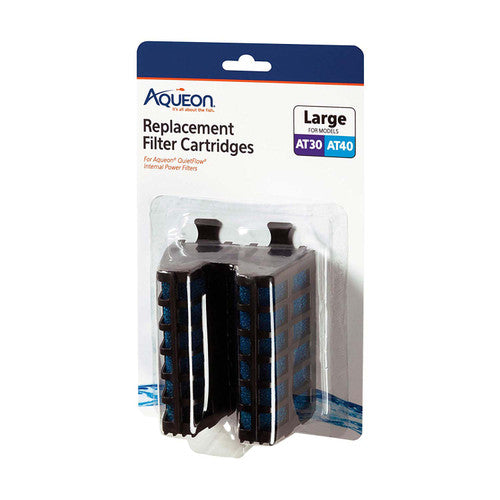 Aqueon Replacement Internal Filter Cartridge Large - 2 pack Aquarium