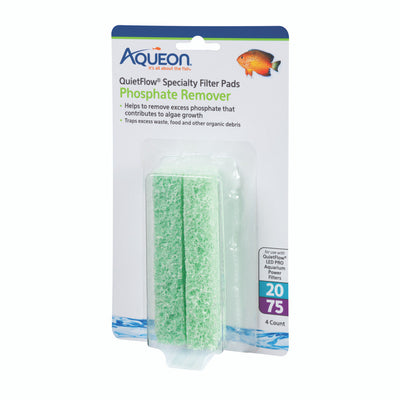 Aqueon Replacement Specialty Filter Pads Phosphate Remover 20/75