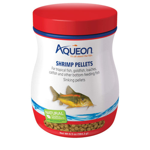 Aqueon Shrimp Pellets 6.5 Ounces - Aquarium