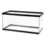 Aqueon Standard Glass Rectangle Aquarium Clear Silicone Black 40 Breeder
