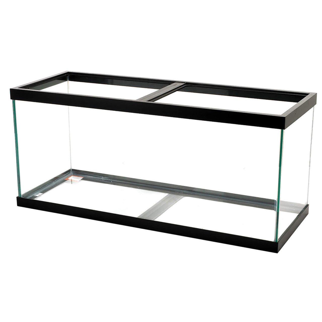 Aqueon Standard Glass Rectangle Aquarium Clear Silicone Black 75