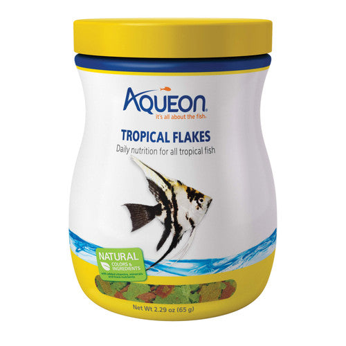 Aqueon Tropical Flakes 2.29 Ounces - Aquarium