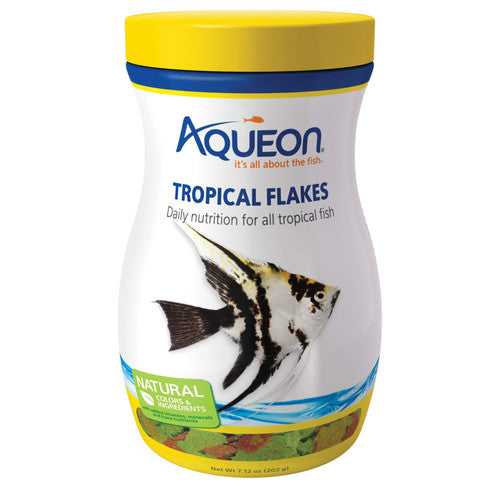 Aqueon Tropical Flakes 7.12 Ounces - Aquarium