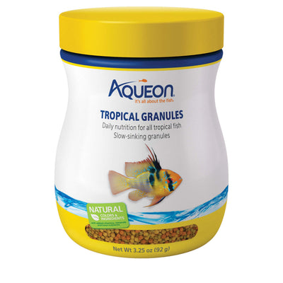 Aqueon Tropical Granules 3.25 Ounces