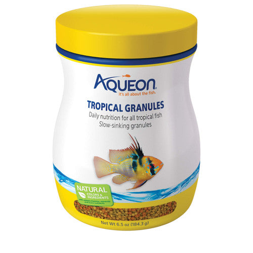 Aqueon Tropical Granules 6.5 Ounces - Aquarium