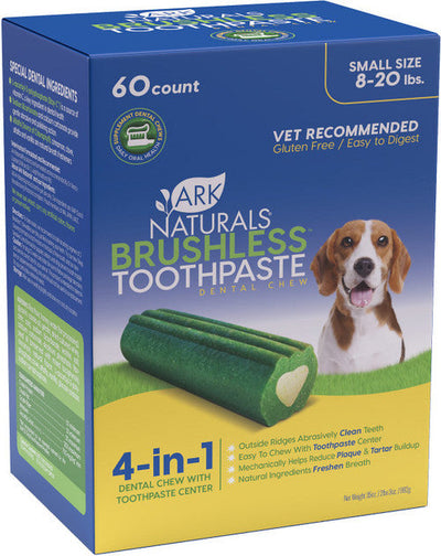 Ark Naturals Brushless Toothpaste Value Pack Small 60CT {L - 1}326134 - Dog