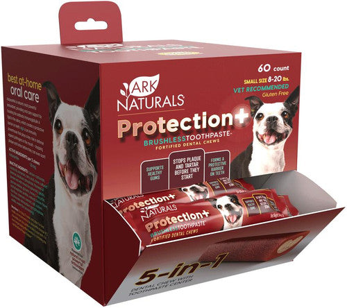 Ark Naturals Protection Plus Brushless Toothpaste Dispenser Box Small 44 oz - Dog