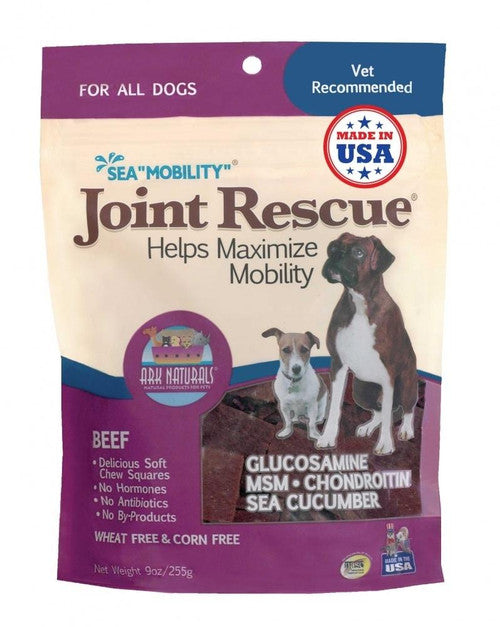 Ark Naturals Sea Mobility Beef Jerky Strips 9 oz. {L + 1} 326052 - Dog