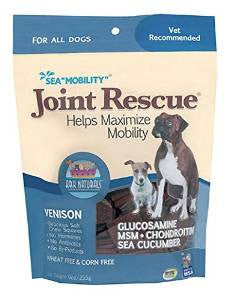 Ark Naturals Sea Mobility Venision Jerky Strips 9 oz. {L + 1} 326054 - Dog