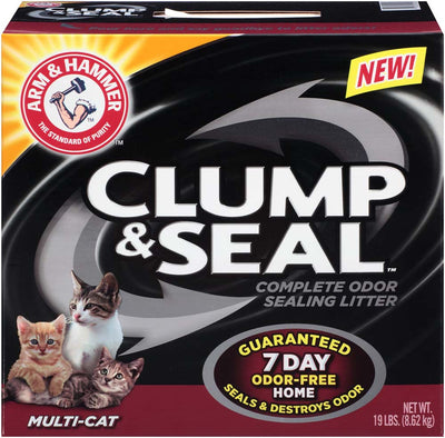 Arm & Hammer Clump & Seal Multi-Cat Cat Litter 19 lb