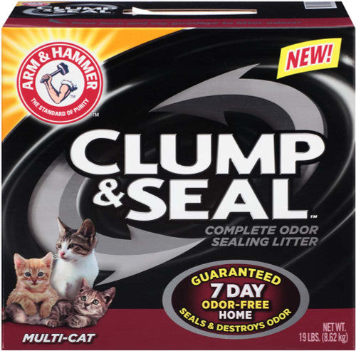 Arm & Hammer Clump Seal Multi - Cat Cat Litter 19 lb